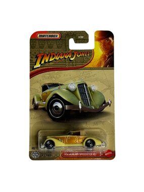 Matchbox 1936 Auburn Speedster Diecast Car 1:64 Green New on Card